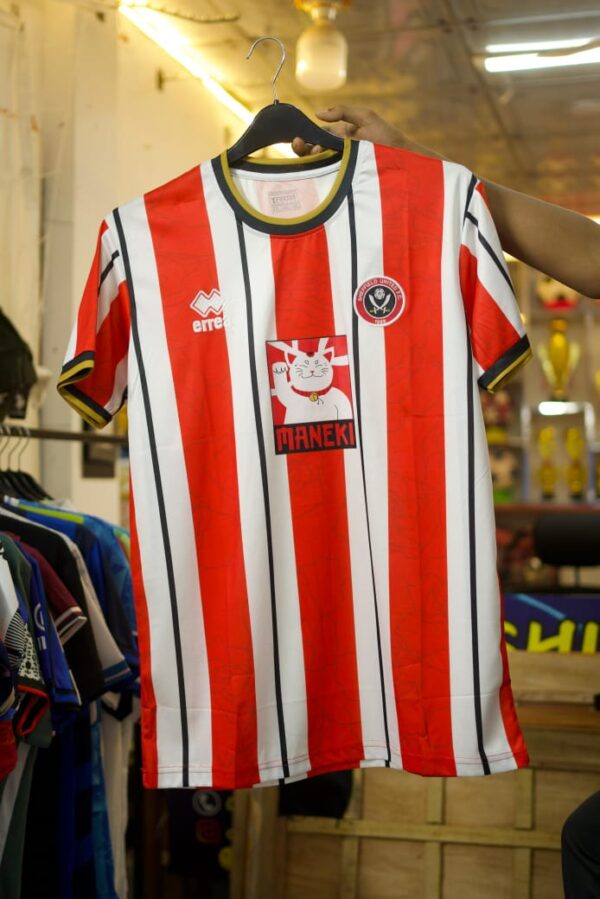 Sheffield United Short Sleeve Football Jersey