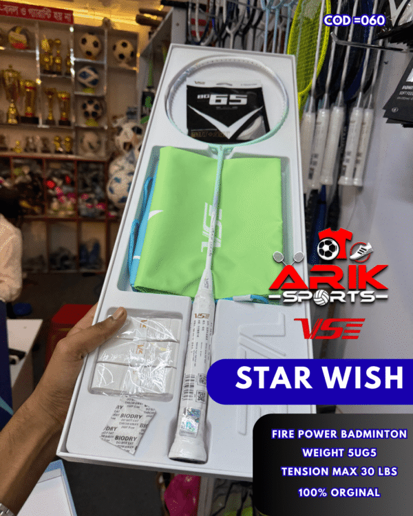 VSE Star wish Badminton Racket